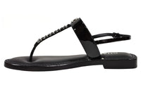 CHANEL Strap Sandals Women's Black