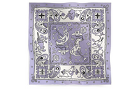 HERMES Silk Scarves Women's Purple