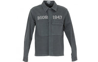 DIOR Quarterly New Products Denim Jackets Men Gray Green