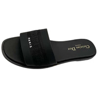 DIOR Slide Slippers Women's Black