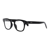 CELINE Acetate Square Eyeglass Frames Men's Black