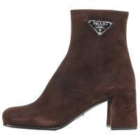PRADA Ankle Boots Women's Brown