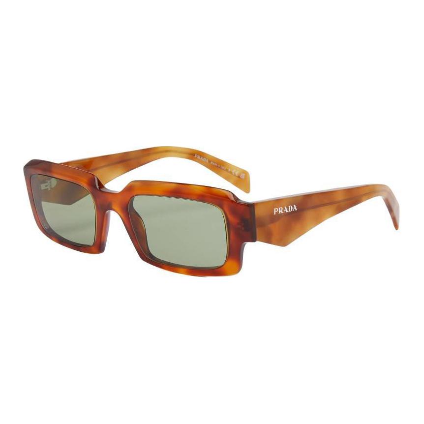 PRADA Acetate Square Sunglasses Men's Tortoiseshell