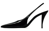 SAINT LAURENT Viper Slim Heel High Heels 9cm Women's Black