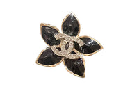 CHANEL Brooches Women's Black