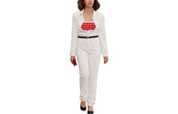 CHANEL Jumpsuits Women's White