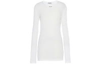 MIU MIU SS23 Long-Sleeved Dresses Women's White