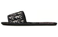 DIOR Chez Moi Slide Slippers Women's Black