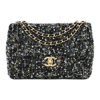 CHANEL Leather Crossbody Bag Shoulder Bag Women's Black