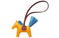 HERMES Hermès Rodéo Pendants Unisex Yellow Blue