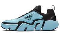 PRADA Techno Stretch Casual Shoes Men's Black Blue