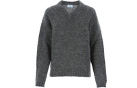 PRADA SS21 Loose Fit Sweater Women's Dark Gray
