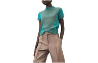 HERMES T-Shirts Women's Castle Blue