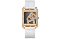 HERMES Cape Cod Chaine D'Ancre Joaillier Collection Wrist Watch Quartz Movement Black Dial Women's Watch