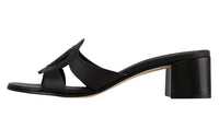 LOUIS VUITTON Isola Slip-Resistant Slide Slippers Women's Black