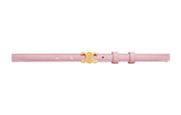 CELINE Leather Belts Women's Pink