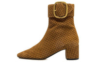 SAINT LAURENT Joplin 50 Ankle Boots Women's Brown