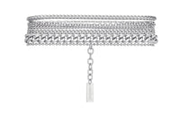 SAINT LAURENT 18K White Gold 18K Gold Bracelets Women's Silver