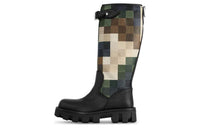 LOUIS VUITTON Knee-high Boots Men's Green