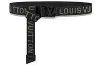 LOUIS VUITTON Cow Leather Leather Belts Men's 3.5cm