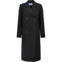PRADA Double Breasted Long Coat