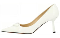 PRADA Slim Heel High Heels Women's White