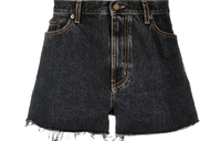 SAINT LAURENT SS22 Denim Shorts Men's Black