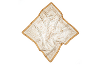 DIOR Silk Scarves Women's Camel
