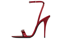 SAINT LAURENT One-Strap Sandals 11cm Women's Red