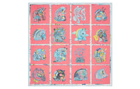 HERMES Silk Scarves Women's Pink