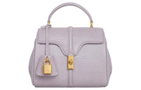 CELINE Lizard Leather Shoulder Bag Crossbody Bag Handbag Mini Women's Light Lilac