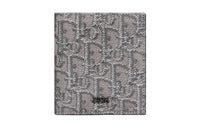 DIOR Fabric Card Holder Wallet Regular Men's Gray