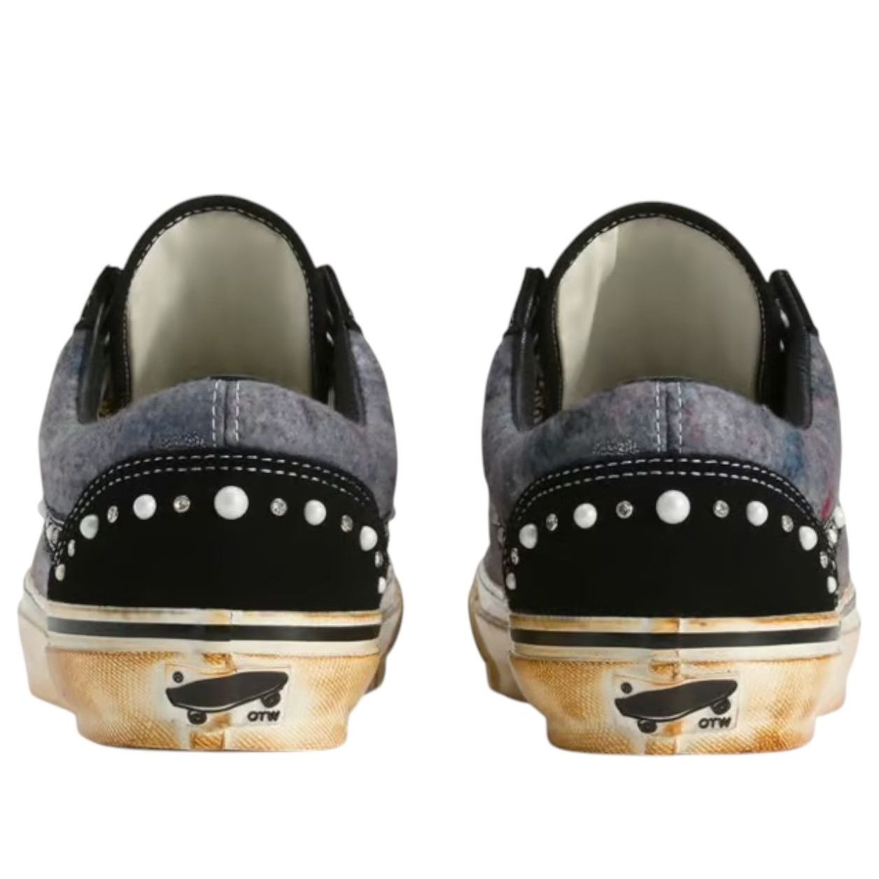 Vans x Satoshi Nakamoto OTW Old Skool Reissue 36  'Pearlized Speckled Moving Blanket Grey' VN000DC0FNG