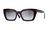 CHANEL Square Sunglasses Unisex Burgundy