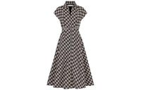 DIOR Short-Sleeved Dresses Women's Black