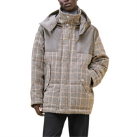HERMES Jackets Coats Men's Khaki