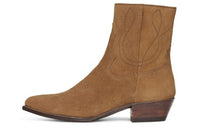 CELINE Zipped Western Boot Havana
