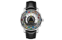 LOUIS VUITTON Wrist Watch Automatic Mechanical Movement Leather Watch Bands Multicolor Watch Dial Men's Watches