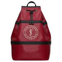 SAINT LAURENT Rive Gauche PU Bonded Polyester Sling Bag Regular Men's Wax Red
