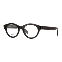 CELINE Acetate Round Eyeglass Frames Unisex Black