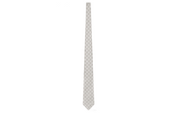 LOUIS VUITTON Mulberry Silk Tie Men's Gray