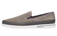 PRADA Men's Casual Shoes Men Low Top Gravel Gray