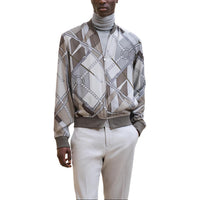 HERMES Jackets Coats Men's Gray