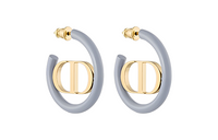 DIOR Earrings Women's Blue Gray