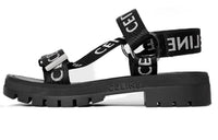 CELINE Strap Sandals Women's Tawny
