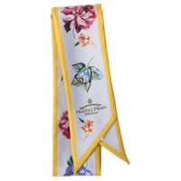 PRADA Fabric Silk Scarves Women's Yellow