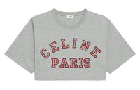 CELINE SS21 Pairs Crop Tops Women's Gray