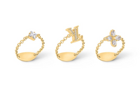 LOUIS VUITTON Lady Lv Ring Set