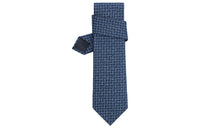 HERMES Game Ties Unisex Marine Blue