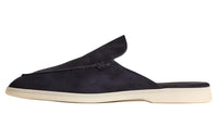 Loro Piana Closed Toe Slippers Men's Black